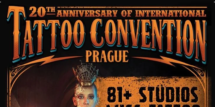 Vstupenka na mezinárodní tatérský festival Tattoo Convention 18.–20. 5. 2018