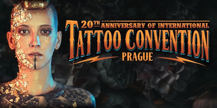 Vstupenka na mezinárodní tatérský festival Tattoo Convention 18.–20. 5. 2018