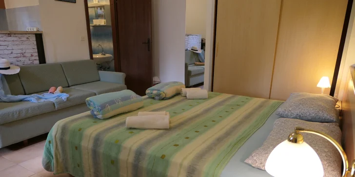 Jižní Istrie: apartmán pro 2 osoby u čarokrásné přírodní rezervace Kamenjak