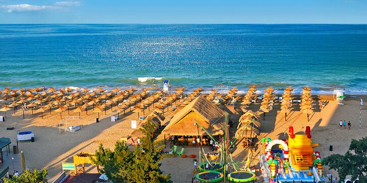 7 nocí na bulharském Slunečném pobřeží: snídaně, doprava letecky či busem