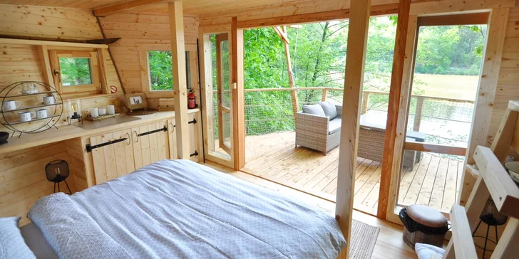 Prísť môžete vo dvojici až štvorici, a to až na 8 dní. (Treehouse Manka)