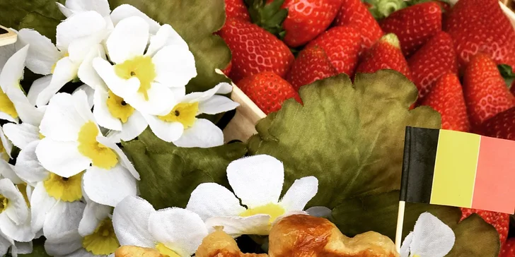 Sladká svačina u hlaváku: Pravé belgické waffle a teplý nápoj dle výběru