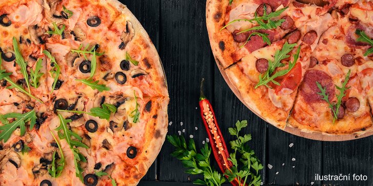 Tady eidam nenajdete: 2 poctivé pizzy ukuchtěné z pravých italských surovin
