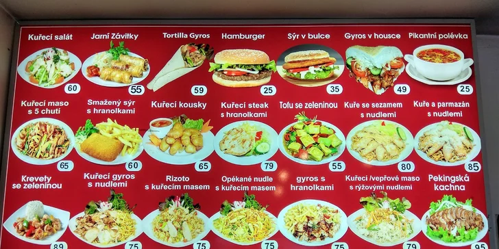 Otevřený voucher do bistra Hiro: 100 nebo 200 Kč na veškerý sortiment