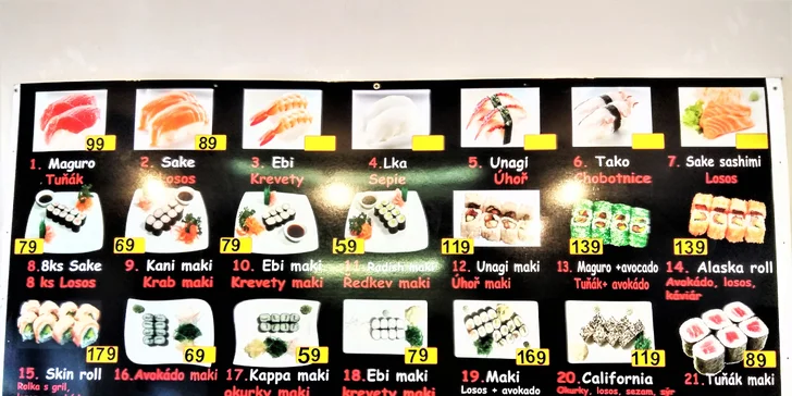 Otevřený voucher do bistra Hiro: 100 nebo 200 Kč na veškerý sortiment