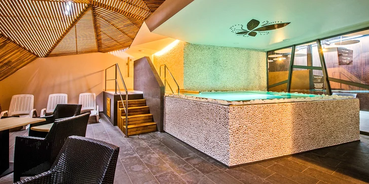 Po celou dobu pobytu máte neomezený vstup do aquaparku a wellness (počet nocí = počet vstupů).