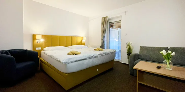 Pripraví vám dvoj- alebo štvorlôžkovú izbu alebo apartmán.