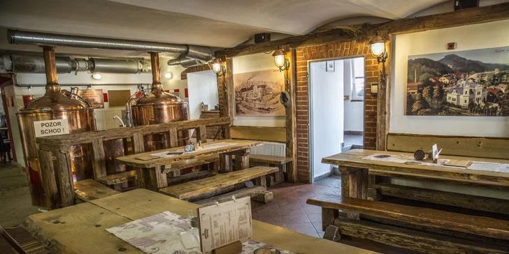 Součástí pivovaru je také restaurace.