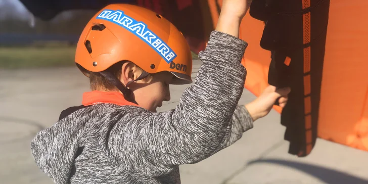 Wing-boarding je vhodný a bezpečný už pro děti od 10 let.
