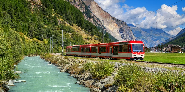 2 noci ve Švýcarsku s programem: Alpy, termály, čokoládovna i Matterhorn