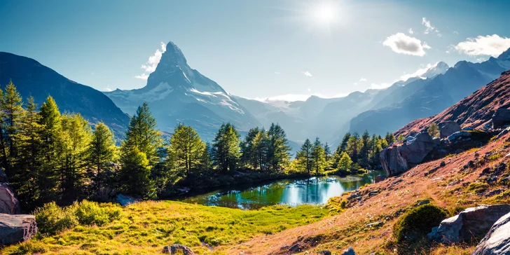2 noci ve Švýcarsku s programem: Alpy, termály, čokoládovna i Matterhorn