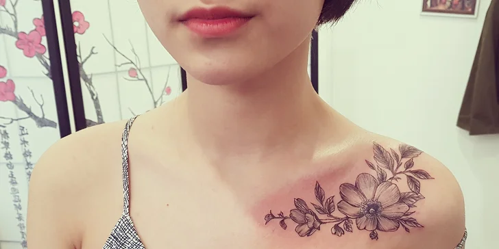 Nové tetování od tatéra Wang D z DA Ink u náměstí Jiřího z Poděbrad