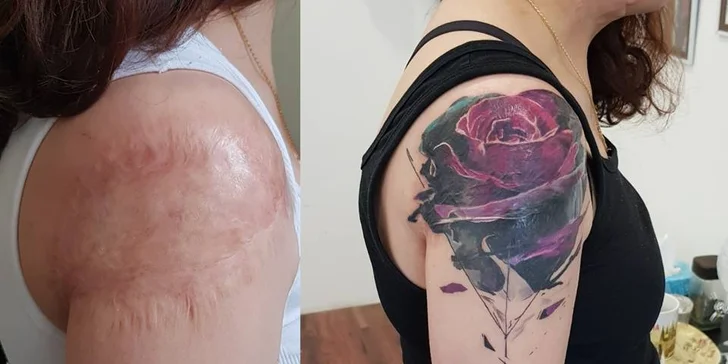 Nové tetování od tatéra Wang D z DA Ink u náměstí Jiřího z Poděbrad