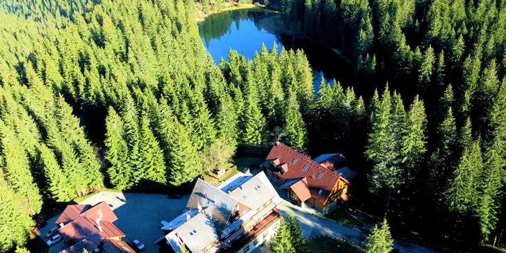 Stylová horská chata v Nízkých Tatrách: 2–5 nocí s polopenzí a wellness
