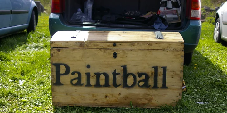 3-4 hodiny paintballu na přírodním hřišti u Roudnice