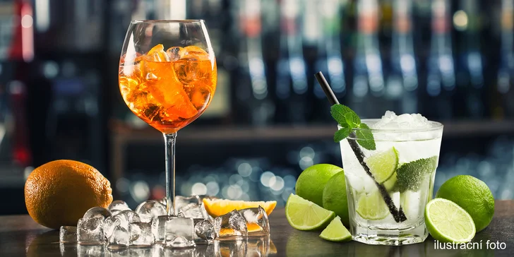 Ryze letní přípitek - Aperol či Mojito ve Štruncových sadech