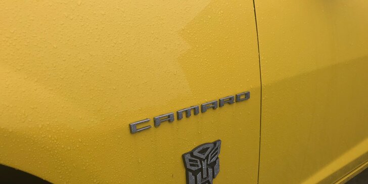 Jízda ve sporťáku Chevrolet Camaro "Bumblebee" z filmu Transformers