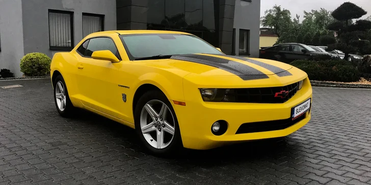 Jízda ve sporťáku Chevrolet Camaro "Bumblebee" z filmu Transformers