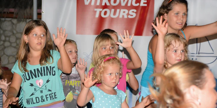7 nocí v Gradacu: polopenze, vlastní nebo autobusová doprava, dítě zdarma