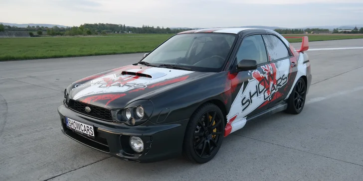 Jízda se Subaru Impreza WRX STI, Mitsubishi Lancer EVO či vlastním voze: 2, 4 nebo 8 kol v Brně nebo v Mostě