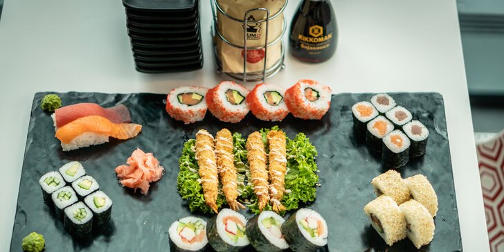 Otevřený voucher v hodnotě 250-500 Kč do podniku SUMO sushi & grill restaurant