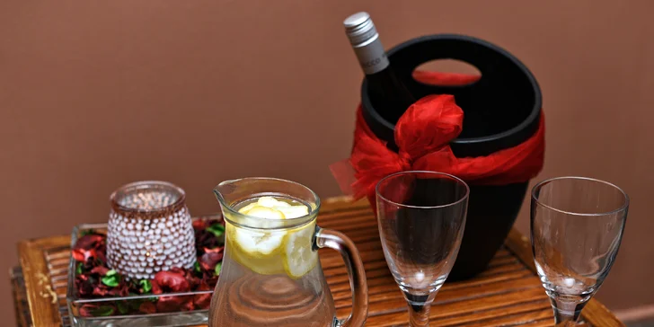 Privátní wellness pro dva: vířivka, sauna i varianty s občerstvením