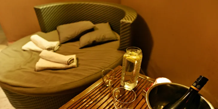 Privátní wellness pro dva: vířivka, sauna i varianty s občerstvením