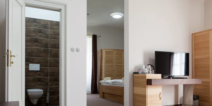Ve 2 nebo 4 do Jeseníků: pokoj či apartmán třeba i s vířivkou, polopenze