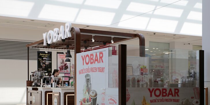 Dárkové vouchery na cokoli z Yobaru: frozen yogurty, káva, koktejly i dezerty