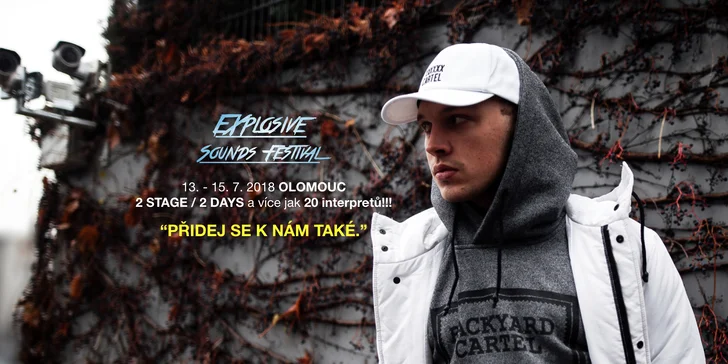 Explosive Sounds Festival: 2 dny plné rapu od více než 20 vystupujících