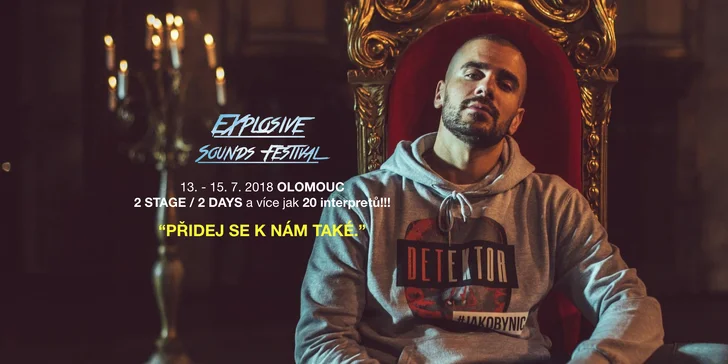 Explosive Sounds Festival: 2 dny plné rapu od více než 20 vystupujících