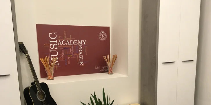 Hudební dětský koutek na prestižní akademii v centru Prahy