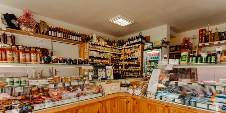 Využijte také 10% slevu v Prodejničce u Masaryka, která platí při nákupu nad 40 €.