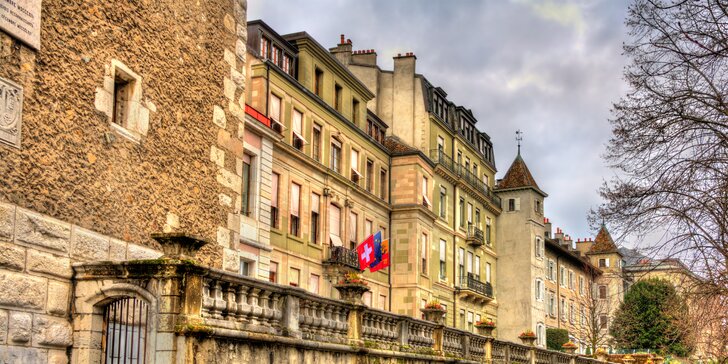 Švýcarsko: Ženeva, slavné vinice v Lavaux zapsané na seznamu UNESCO
