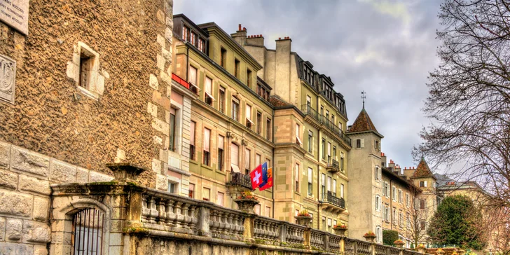 Okruh kolem Ženevského jezera a Savojské Alpy: poznávací zájezd, doprava, 2 noci v hotelu