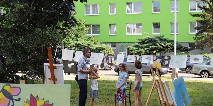 Pro malé umělce: 1-5denní letní příměstské tábory kresby a malby pro děti od 6 let