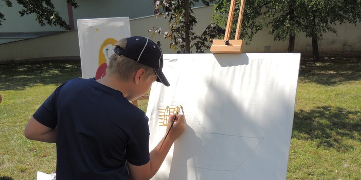 Pro malé umělce: Letní příměstské tábory kresby a malby pro děti od 6 let