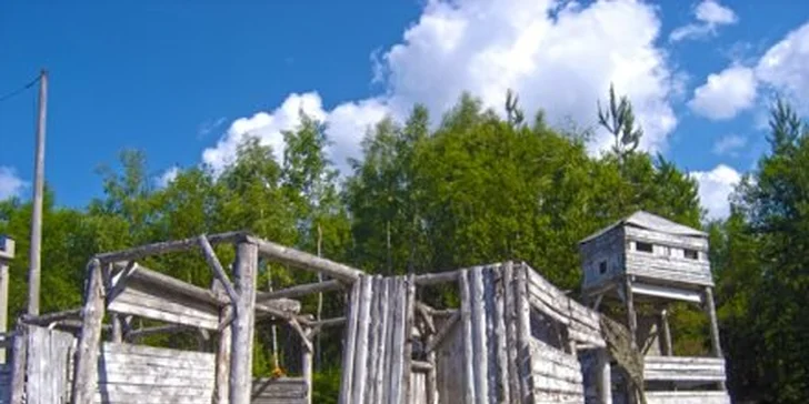 199 Kč za paintball ve vojenském areálu Slatina včetně vybavení, 200 kuliček. Časově neomezené dobrodružství, přírodní i umělé překážky a sleva 50 %.