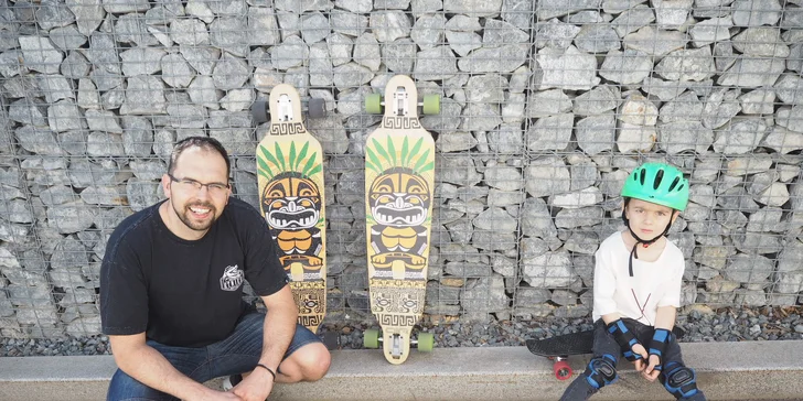 Kurz longboardu a penny boardu pro děti
