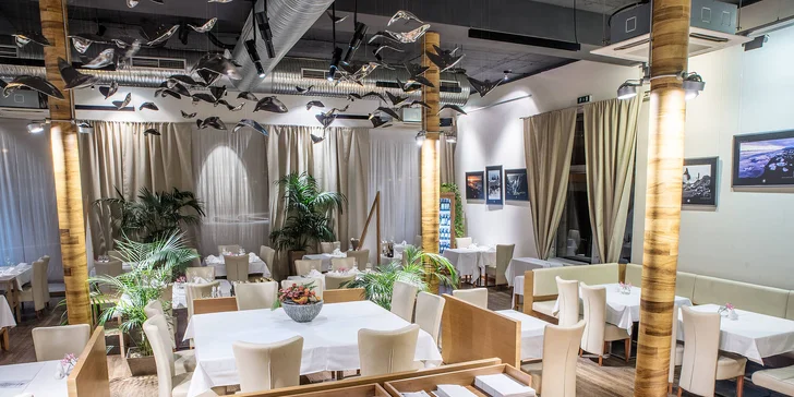 Vouchery až na 2000 Kč na cokoliv z menu v restauraci Noem Arch: saláty, těstoviny, zvěřina i ryby