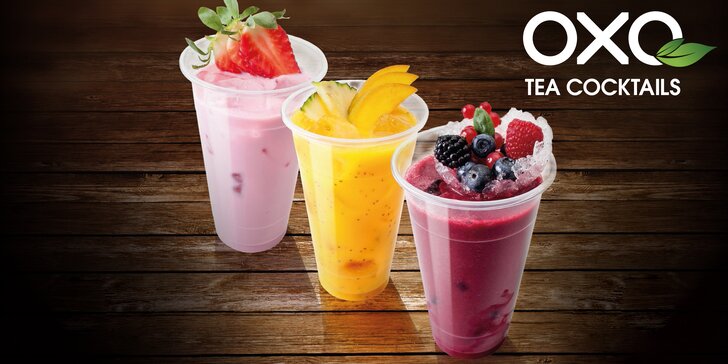 Ochutnejte novinku: čajový koktejl Fruit Tea od OXO TEA COCKTAILS