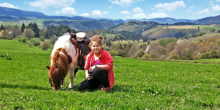 Dovolená na ranči v Nízkých Tatrách s možností wellness i jízdy na koni