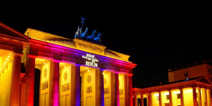 Významné památky v oslnivých světlech: Výlet do Berlína na říjnový Festival světel
