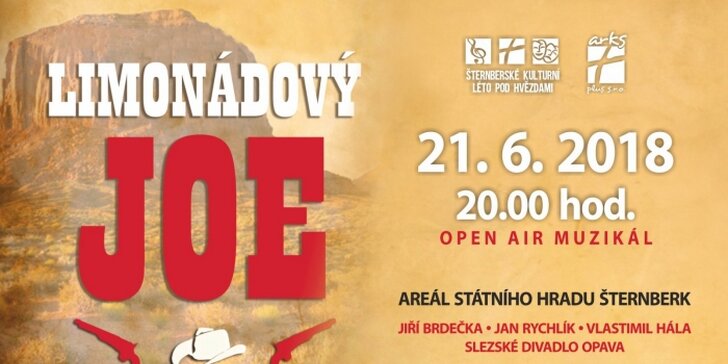 Limonádový Joe: vstupenka na open air muzikál na hradě Šternberk