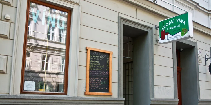 Otevřený voucher do vinárny: vychutnejte si lahvová či stáčená vína