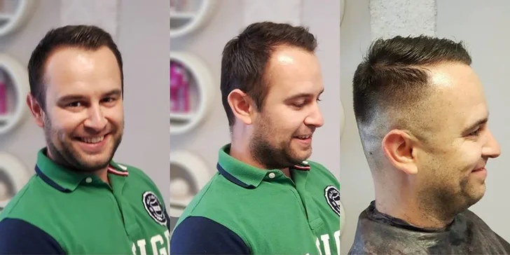 Balíček pro pány: střih, holení břitvou nebo rovnou oboje