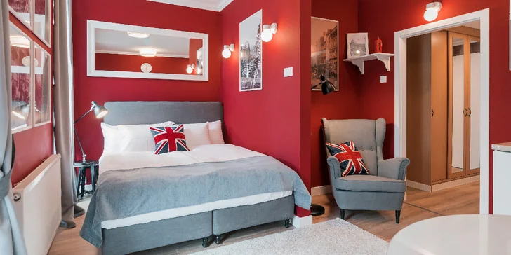 Moderní apartmány ve Františkových Lázních pro 2 osoby: vstup do Muzea Iluzí i snídaně