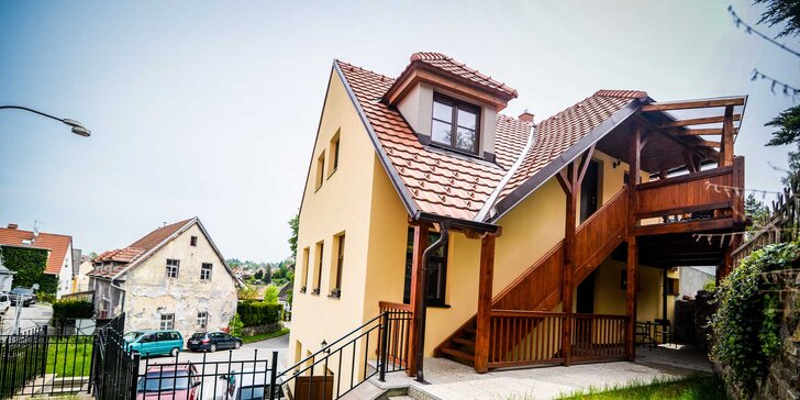 Pobyt v Českém Krumlově: krásné apartmány s kuchyňkou až pro 4 osoby