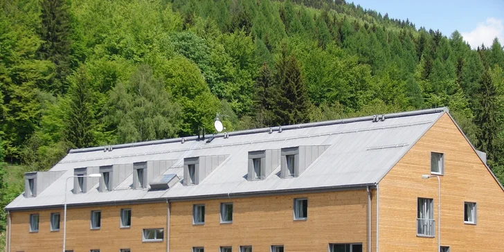 Aktivní lenošení v Jeseníkách pro 2 osoby nebo celou rodinu se snídaní v ceně