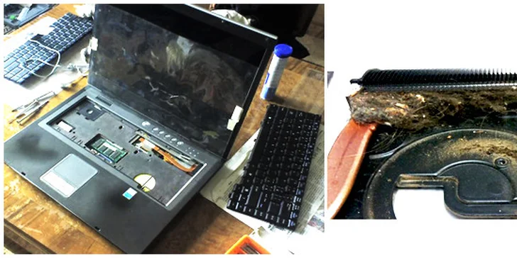 Kompletní vyčištění Notebooku nebo PC